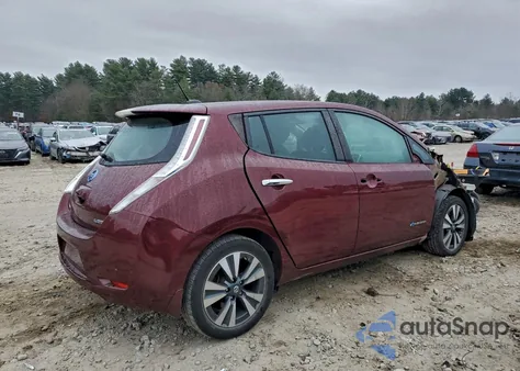 2017 Nissan Leaf S from USA, damaged, VIN 1N4BZ0CPXHC307506